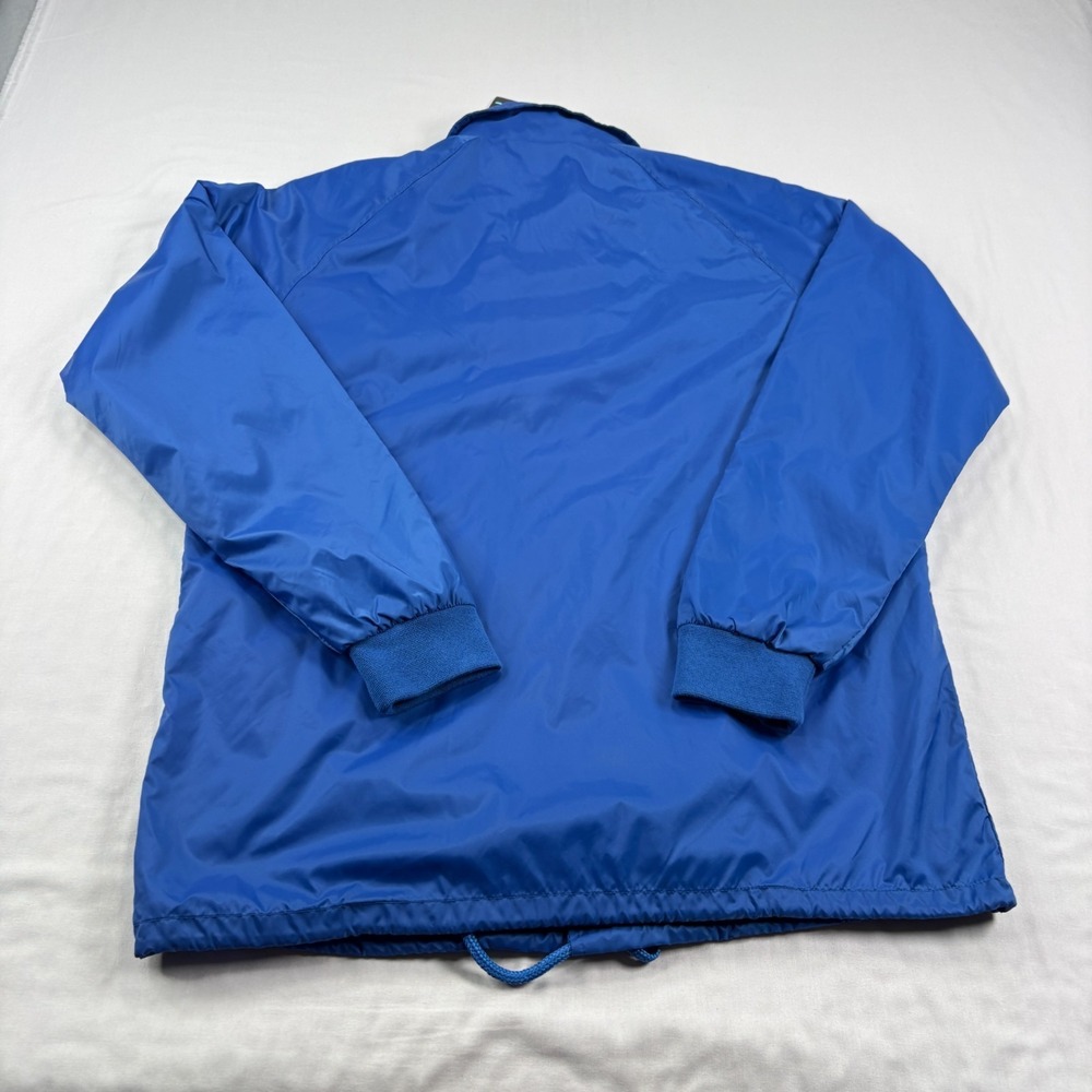 Diamond Supply Co Jacket Mens Medium Blue Bomber Snap Up Skater NEW‎ - Picture 8 of 9